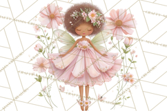 Whimsical Fairy World Clipart, Pastel Fairy Houses Png Product Image 4
