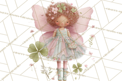 Whimsical Fairy World Clipart, Pastel Fairy Houses Png Product Image 2