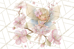 Whimsical Fairy World Clipart, Pastel Fairy Houses Png Product Image 4
