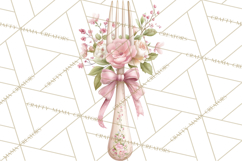 Blossom Tea Party Clipart, Pastel Tea Party Png Product Image 3