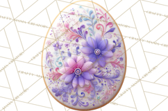 Easter Cookies Clipart, Bunny Chick Egg Carrot Flower PNG Product Image 5