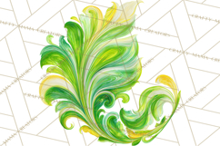 Retro 70s Psychedelic Clipart PNG, Groovy Flowers Product Image 5