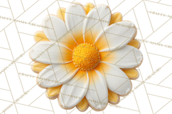 Easter Cookies Clipart, Bunny Chick Egg Carrot Flower PNG Product Image 3