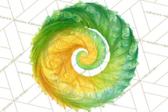 Retro 70s Psychedelic Clipart PNG, Groovy Flowers Product Image 4