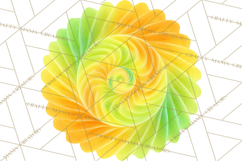 Retro 70s Psychedelic Clipart PNG, Groovy Flowers Product Image 5