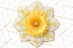 Easter Cookies Clipart, Bunny Chick Egg Carrot Flower PNG Product Image 5