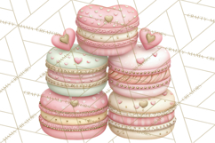 Sweet Treats Patisserie Clipart PNG Valentine Bakery Png Product Image 3