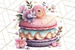 Dessert Clipart, Girly Pastel Sweets, Cupcakes Cookies Png Product Image 2