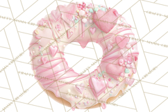 Sweet Treats Patisserie Clipart PNG Valentine Bakery Png Product Image 3