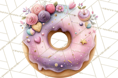 Dessert Clipart, Girly Pastel Sweets, Cupcakes Cookies Png Product Image 4