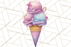 Dessert Clipart, Girly Pastel Sweets, Cupcakes Cookies Png Product Image 5