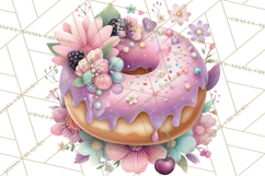 Dessert Clipart, Girly Pastel Sweets, Cupcakes Cookies Png Product Image 2