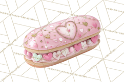 Sweet Treats Patisserie Clipart PNG Valentine Bakery Png Product Image 2