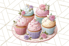 Easter Frogs in Fancy Fits, Cute Spring Clipart Png Product Image 3