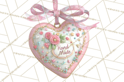 Sweet Treats Patisserie Clipart PNG Valentine Bakery Png Product Image 5