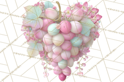 Sweet Treats Patisserie Clipart PNG Valentine Bakery Png Product Image 3