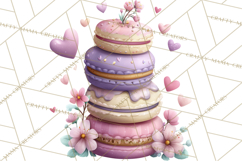 Dessert Clipart, Girly Pastel Sweets, Cupcakes Cookies Png Product Image 4