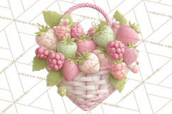 Sweet Treats Patisserie Clipart PNG Valentine Bakery Png Product Image 3