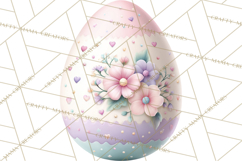 Easter Baby Dragon Clipart, Cute Pastel Spring Dragons Png Product Image 5