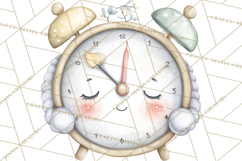 Spring Cozy Home Clipart, Cute Kawaii House Decor Icons PNG Product Image 2