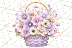 Easter Baby Dragon Clipart, Cute Pastel Spring Dragons Png Product Image 2