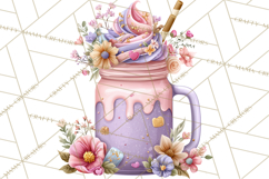 Dessert Clipart, Girly Pastel Sweets, Cupcakes Cookies Png Product Image 2
