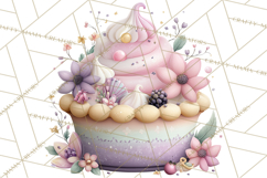 Dessert Clipart, Girly Pastel Sweets, Cupcakes Cookies Png Product Image 4