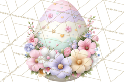 Easter Baby Dragon Clipart, Cute Pastel Spring Dragons Png Product Image 5