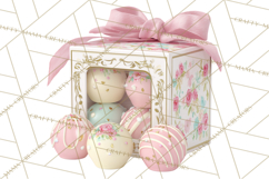 Sweet Treats Patisserie Clipart PNG Valentine Bakery Png Product Image 3