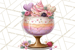 Dessert Clipart, Girly Pastel Sweets, Cupcakes Cookies Png Product Image 4