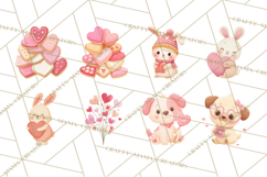 Cute Valentine Animals, Kids Valentine Pets, Adorable Pet Product Image 6