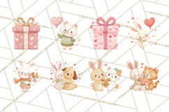 Cute Valentine Animals, Kids Valentine Pets, Adorable Pet Product Image 8