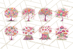 Whimsical Forest Doodle Trees And Animals PNG Clipart Product Image 4
