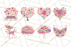 Whimsical Forest Doodle Trees And Animals PNG Clipart Product Image 8