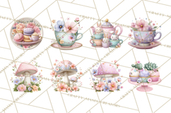 Easter Frogs in Fancy Fits, Cute Spring Clipart Png Product Image 8
