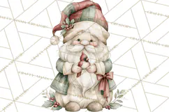 Watercolor Christmas Clipart PNG, Holiday Graphics PNG Product Image 2
