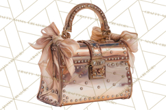 Glam Luxury Handbag PNG Clipart Elegant Designer Bags Product Image 2