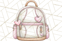 Baseball Mom Clipart PNG, Whimsical Graphics for Sports Moms Product Image 3
