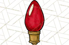 Vintage Christmas Clipart Accessories, Holiday Doodle PNG Product Image 4