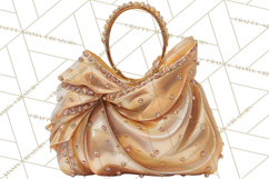 Glam Luxury Handbag PNG Clipart Elegant Designer Bags Product Image 3