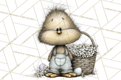 Pastel Easter Animals Watercolor Clipart, Easter PNG Product Image 4