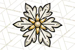 Vintage Christmas Clipart Accessories, Holiday Doodle PNG Product Image 3