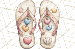 Baseball Mom Clipart PNG, Whimsical Graphics for Sports Moms Product Image 3