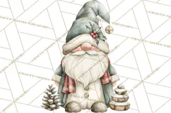 Watercolor Christmas Clipart PNG, Holiday Graphics PNG Product Image 4