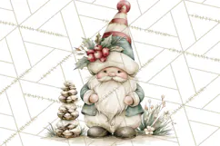 Watercolor Christmas Clipart PNG, Holiday Graphics PNG Product Image 5