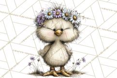 Pastel Easter Animals Watercolor Clipart, Easter PNG Product Image 2