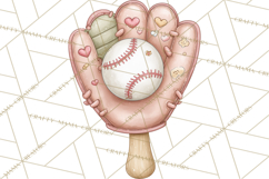 Baseball Mom Clipart PNG, Whimsical Graphics for Sports Moms Product Image 2