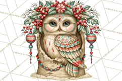 Whimsical Peppermint Garden PNG Christmas Clipart Product Image 4