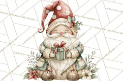 Watercolor Christmas Clipart PNG, Holiday Graphics PNG Product Image 4