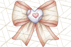 Baseball Mom Clipart PNG, Whimsical Graphics for Sports Moms Product Image 4